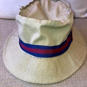 Vintage, L.L. Bean, bucket, hat, water, resistant size small